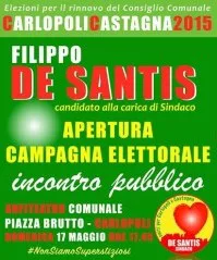 Carlopoli – Apre la campagna elettorale la lista “Uniti per Carlopoli e Castagna”
