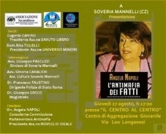 Un libro contro la ‘ndrangheta al centro dell’attenzione nel nuovo Centro di Aggregazione Giovanile di Soveria Mannelli