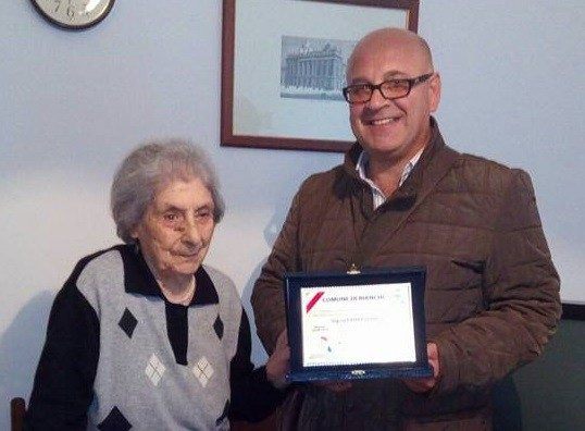 Bianchi, la signora Emma compie 100 anni