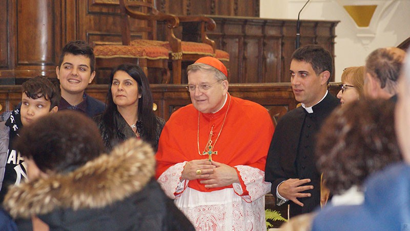A Scigliano il Cardinale Burke per i XXX anni della “Parrocchia Unitaria di S. Maria Assunta”