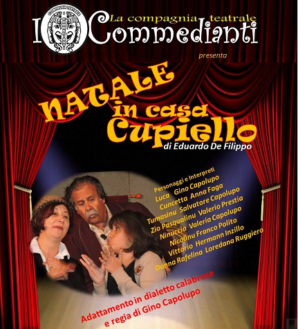“Ed è già Natale!” rassegna teatrale a Catanzaro invitata la compagnia “I Commedianti”