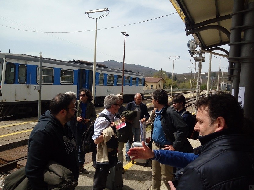 La “Maratona Ferroviaria” ha fatto tappa alla stazione di Soveria Mannelli