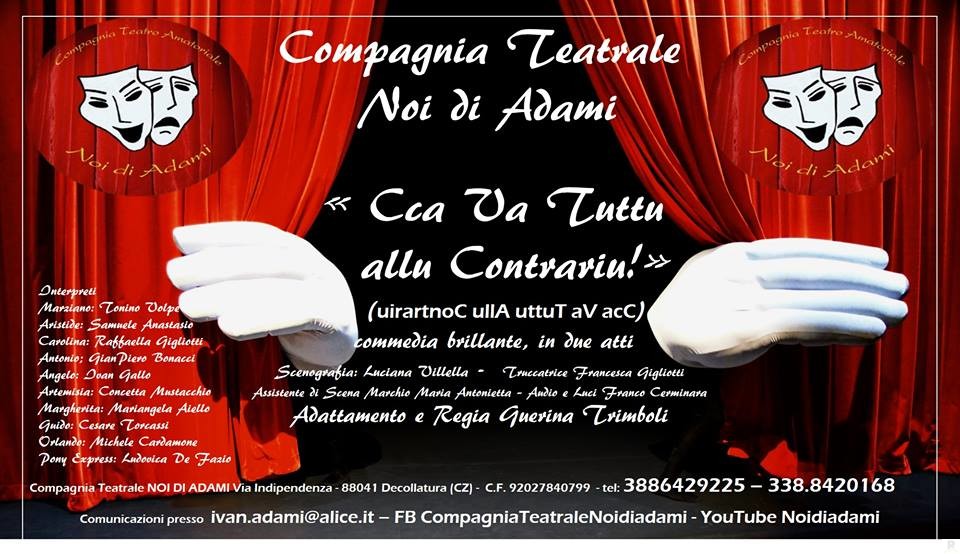 L’immancabile appuntamento con la compagnia teatrale “Noi di Adami”