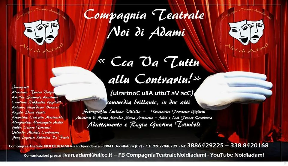 L’immancabile appuntamento con la compagnia teatrale “Noi di Adami”