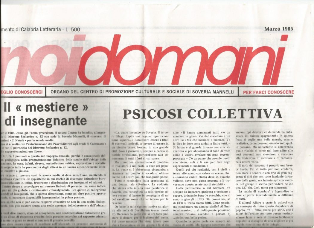 Come eravamo negli Anni ’80: Noidomani