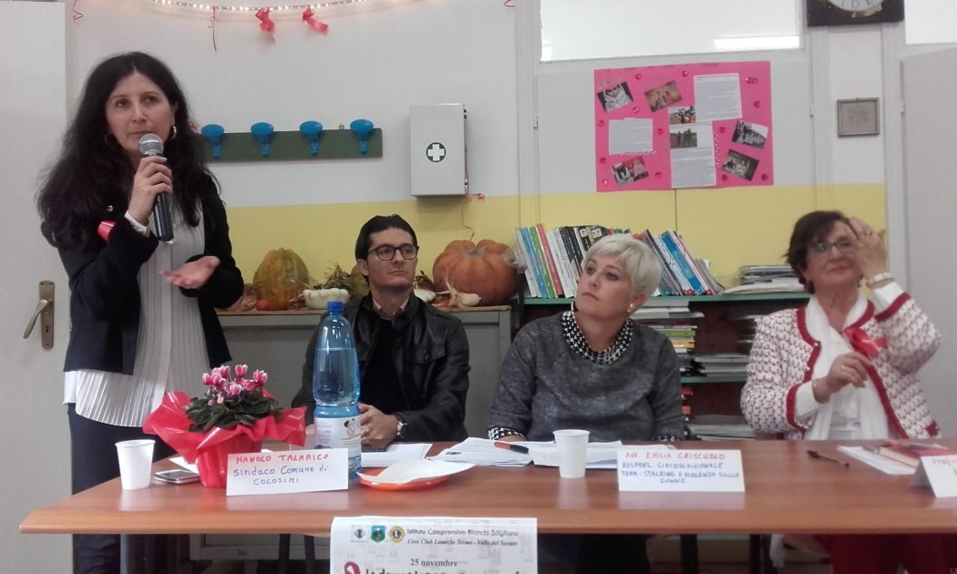 Anche Colosimi dice “no” alla violenza sulle donne