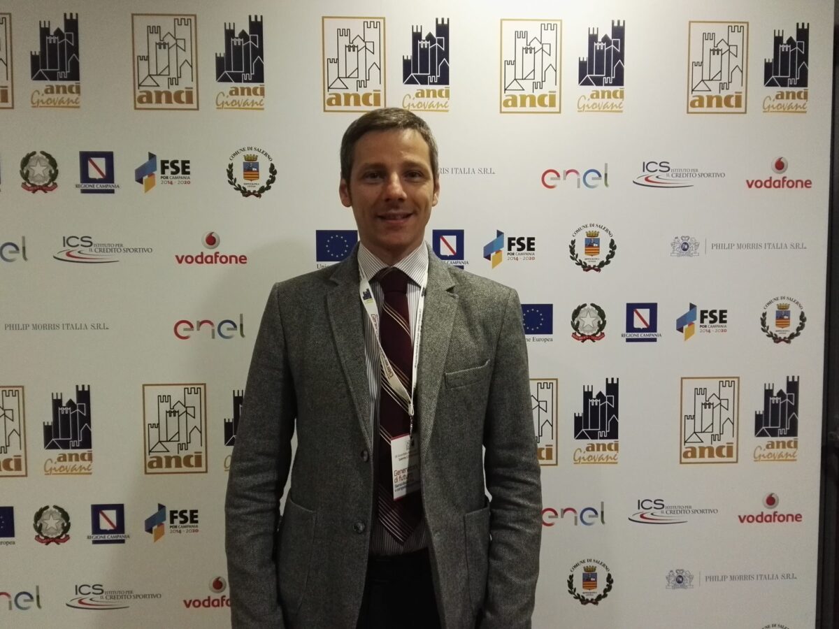 Il consigliere di Tiriolo Davide Longo presente all’Assemblea Nazionale Anci Giovani di Salerno