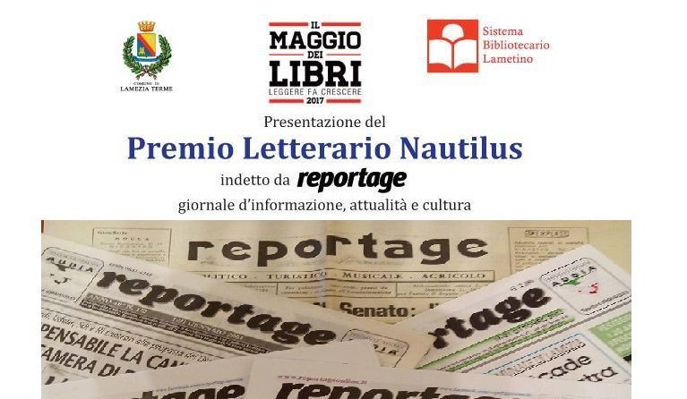 Premio Letterario Nautilus, indetto da reportage testata calabrese che raggiunge i 55 anni di storia