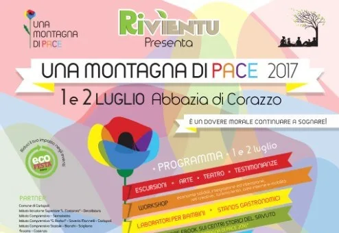 All’Abbazia di Corazzo l’edizione 2017 di “Una Montagna di Pace”, organizzata da Rivìentu
