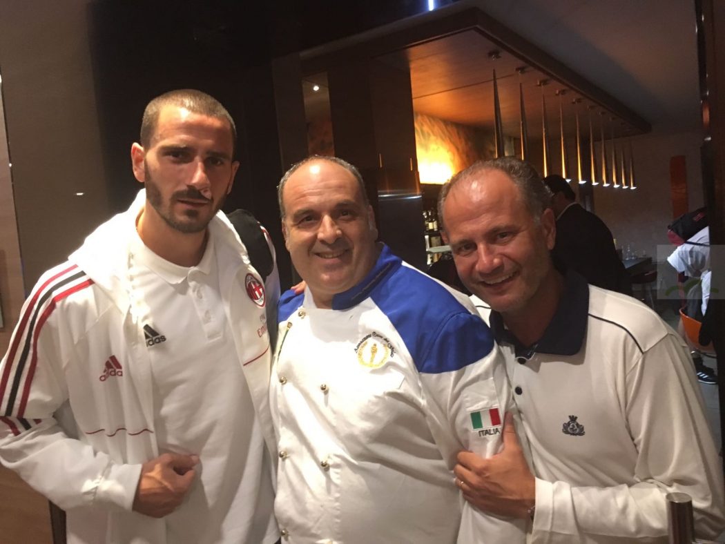 Il Cantagalli, di Francesco Mastroianni, offre il proprio gelato al Milan in trasferta in Calabria