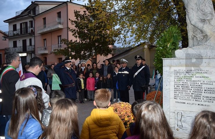 Colosimi, sentita e partecipata ricorrenza dei Caduti in Guerra e dell’Unità Nazionale
