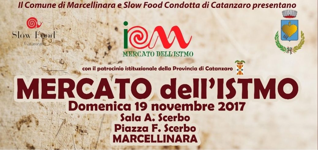 Domenica 19 novembre apertura de “Il Mercato dell’Istmo”