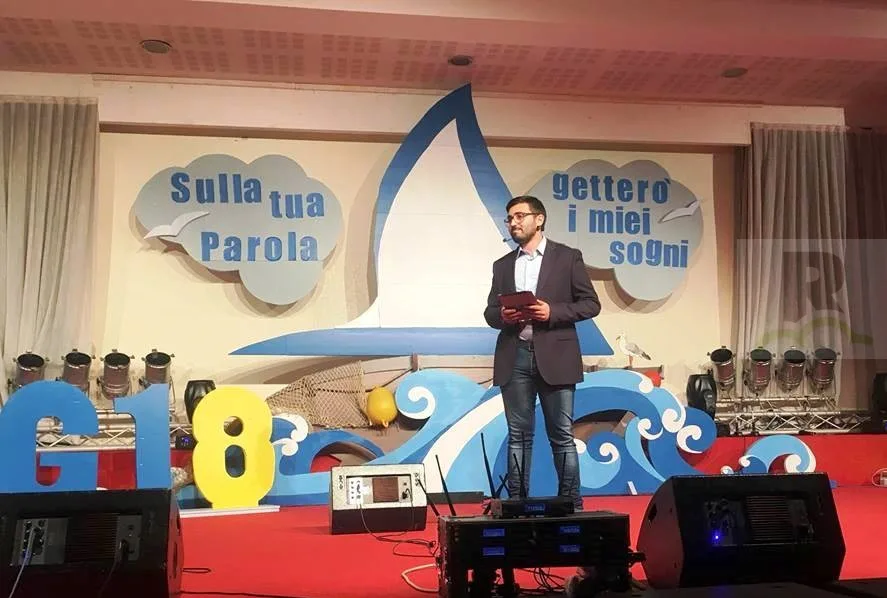 Giovanni Rocca segretario Missio Giovani, smuove la platea al Convegno Missionario Giovanile a Roma