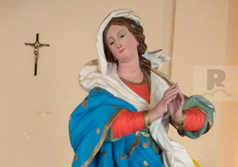 Il restauro dell’antica statua dell’Immacolata. In esclusiva i primi risultati delle indagini preliminari