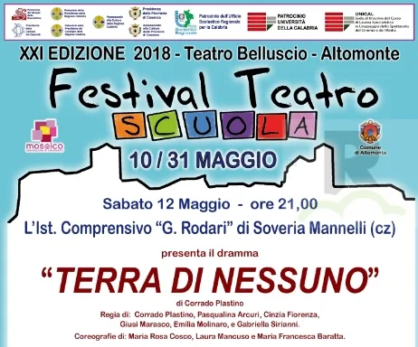 Gli studenti dell’IC Rodari al Festival Teatro-Scuola di Altomonte con “Terra di nessuno” sulla Grande Guerra