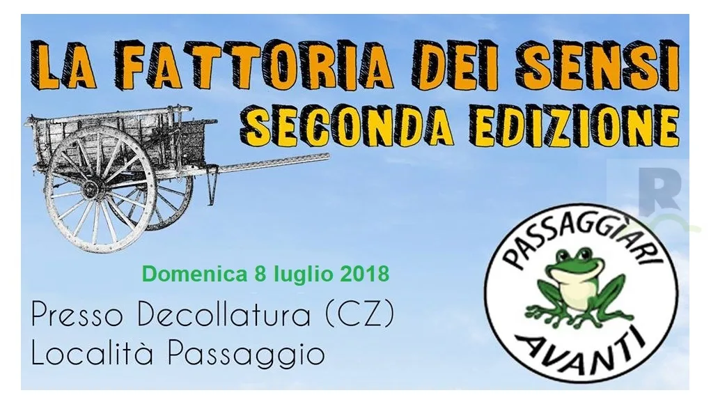 Decollatura, spostata a luglio la data dell’evento “La Fattoria dei Sensi”