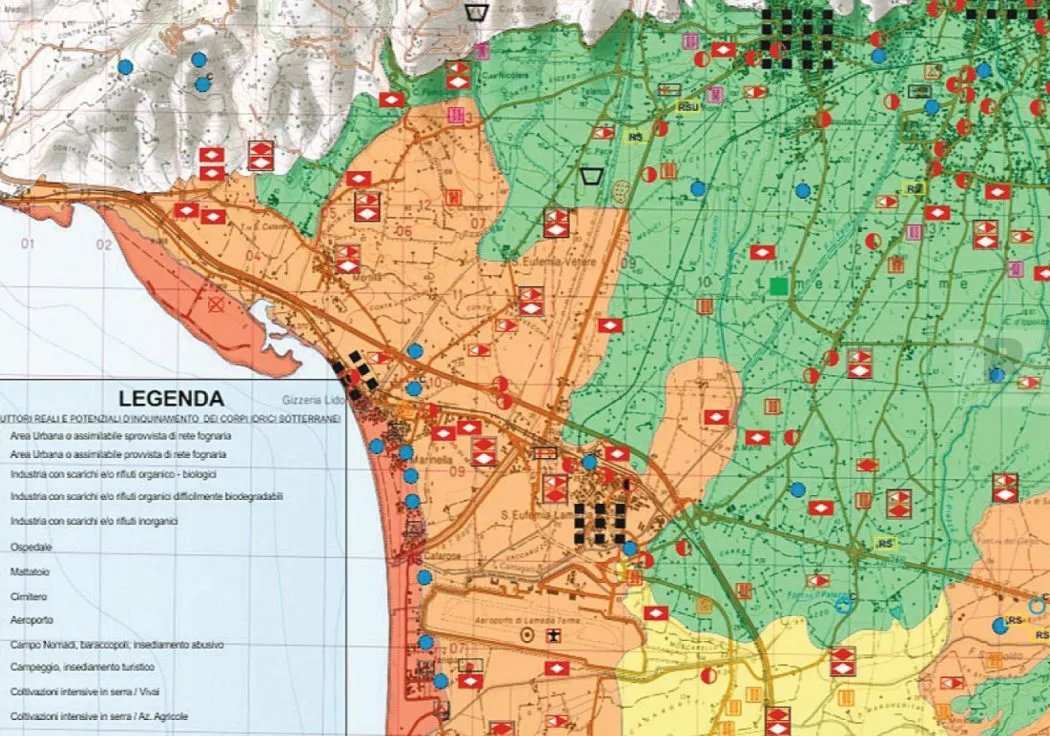 Redatta dall’Arpacal la “Carta della vulnerabilità integrata della Piana di Lamezia Terme”