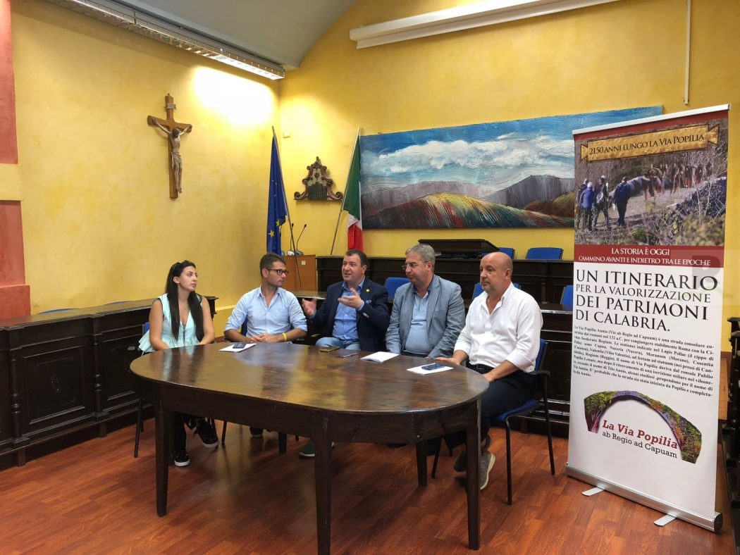 “In cammino lungo la Via Popilia” presentata l’iniziativa per promuovere il territorio