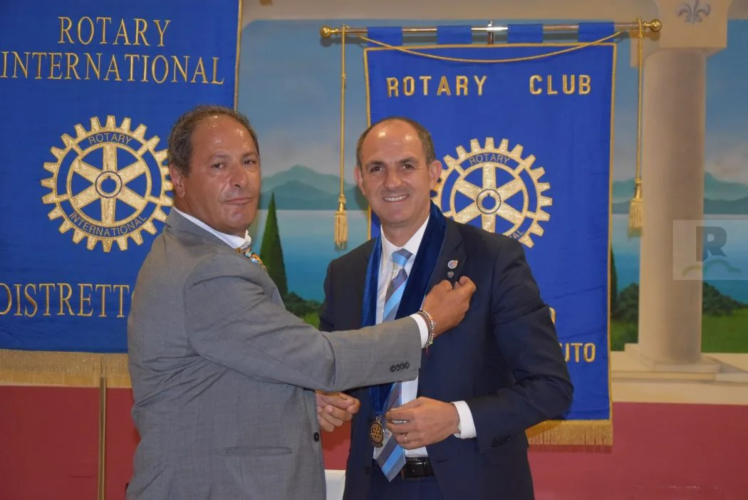 Pietro Rizzuto è il nuovo presidente del Rotary Club Rogliano Valle del Savuto