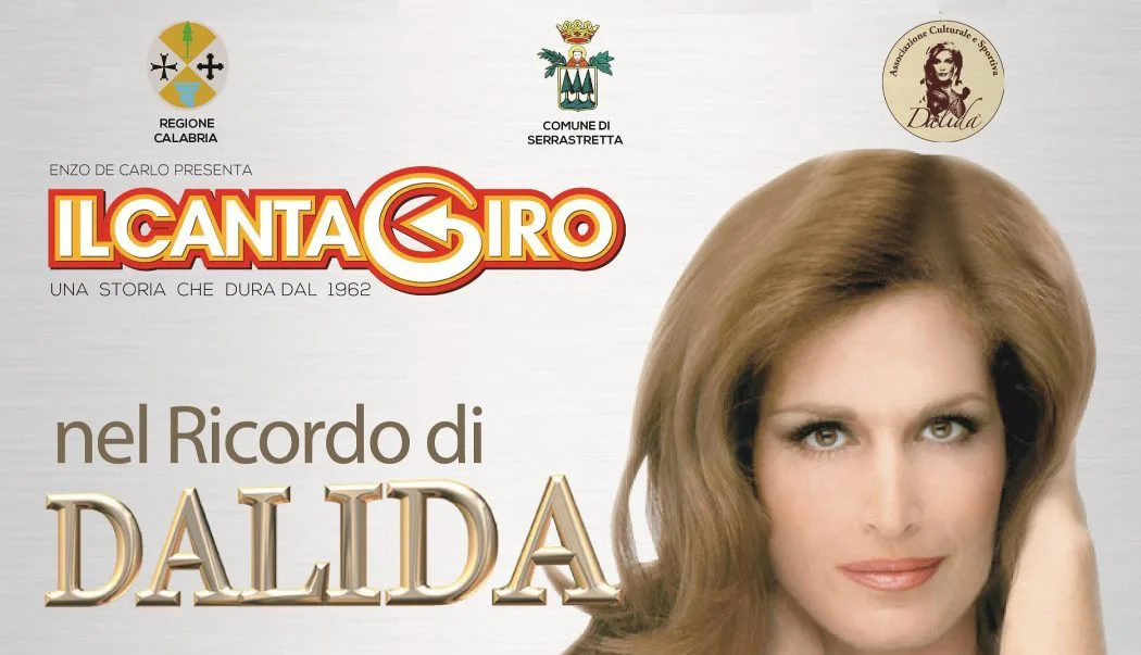 Il Cantagiro ricorda Dalida, a Serrastretta serata evento per l’artista mai dimenticata