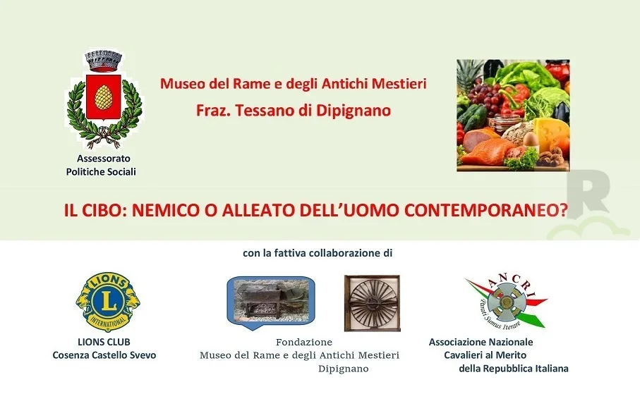 A Dipignano si promuove il buon cibo per prevenire e guarire