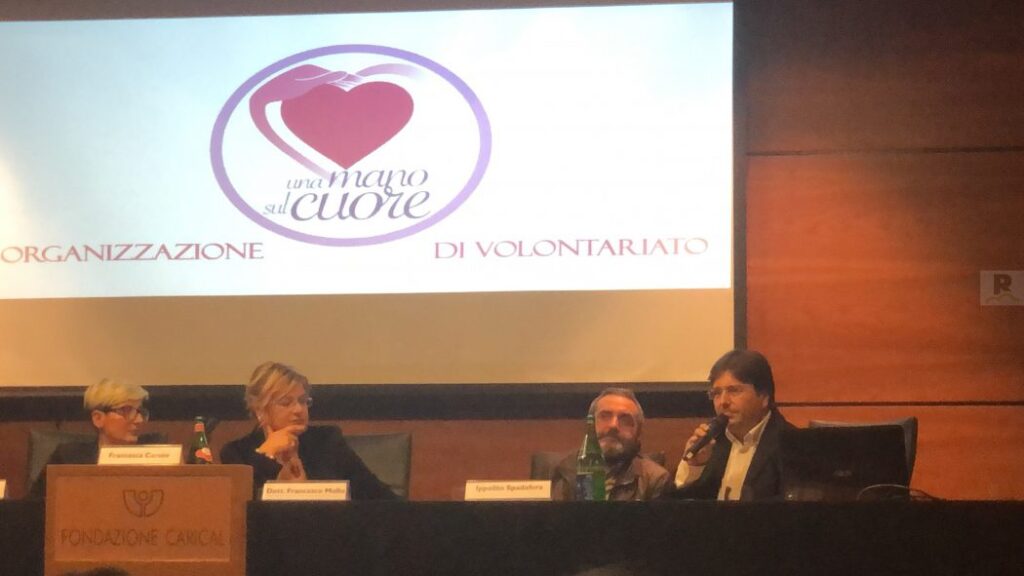 Nasce l’Associazione di volontariato “Una Mano Sul Cuore”