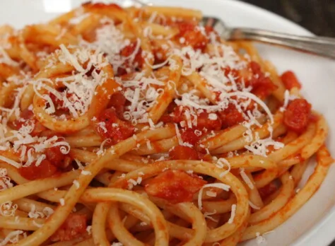 La ricetta di Piero Cantore: Bucatini all’Amatriciana