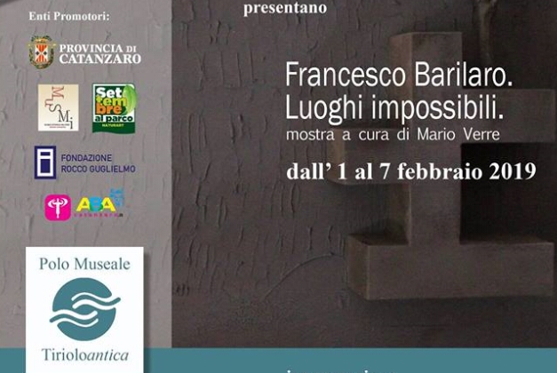 A Tiriolo la mostra “Luoghi impossibili” di Francesco Barilaro