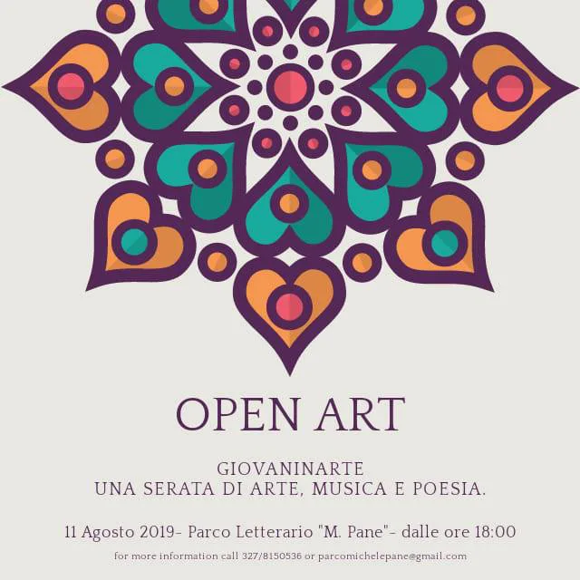 Adami, il parco “Michele Pane” apre una call rivolta a “giovaninarte”, l’evento l’11 agosto