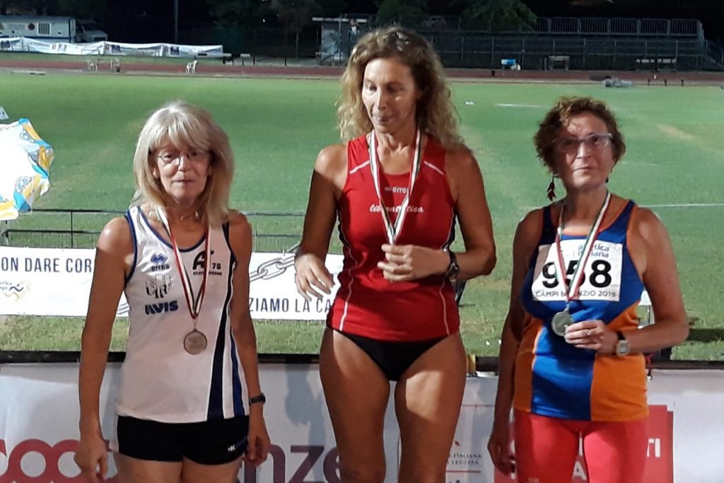 Medaglia di bronzo per Saveria Sesto alla 5 km di marcia dei Campionati italiani Master