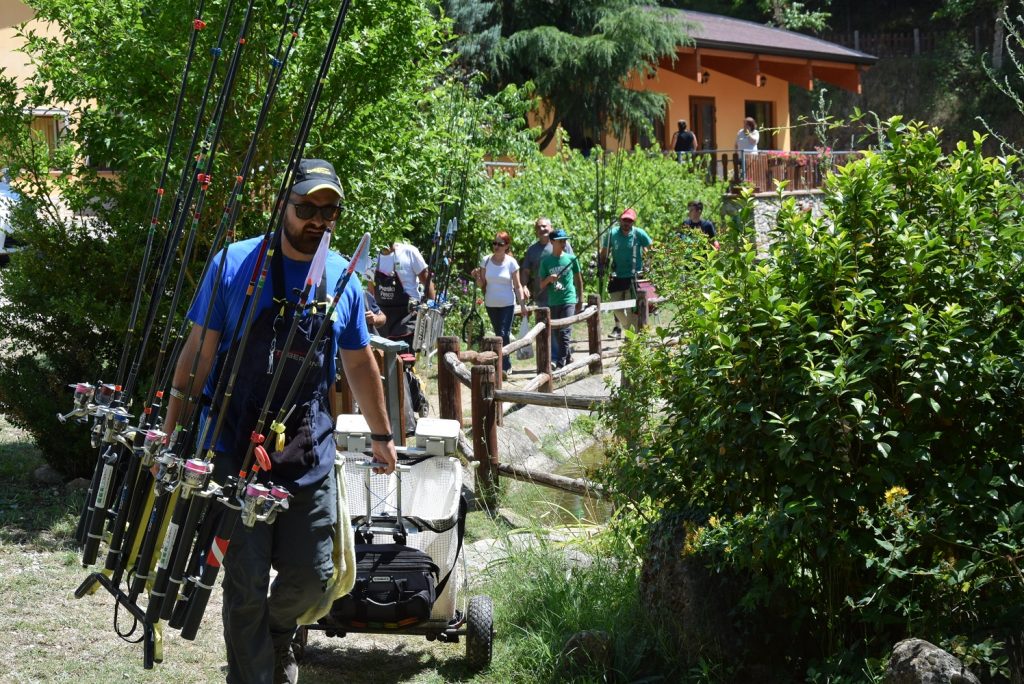 XV Memorial, gara di pesca sportiva alla trota nel ricordo del carabiniere Filippo Lucisano