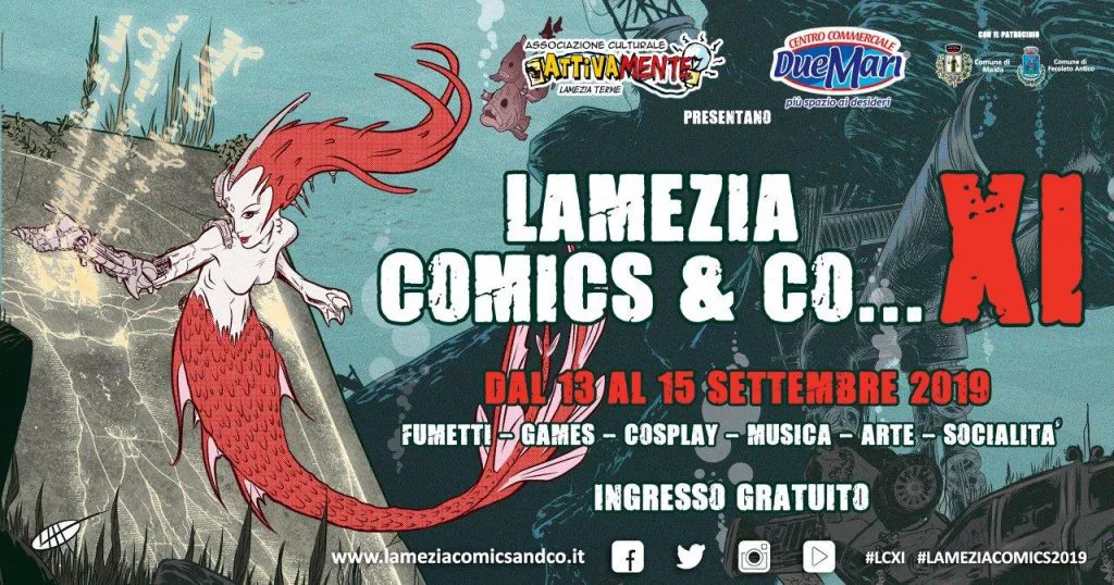 Lamezia Comics & Co: tre giorni incredibili tra fumetti, games, cosplay, arte e live music