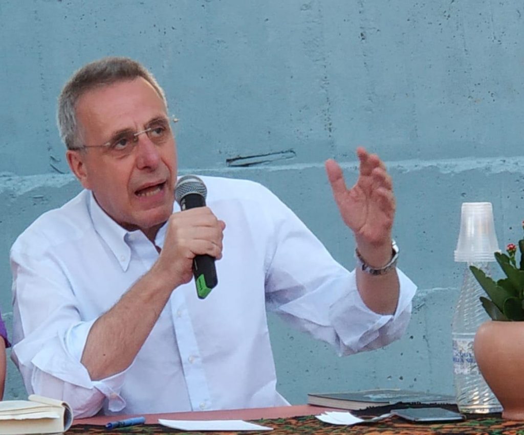 Mario Caligiuri alla festa dell’Unità per presentare il suo ultimo libro edito da Rubbettino