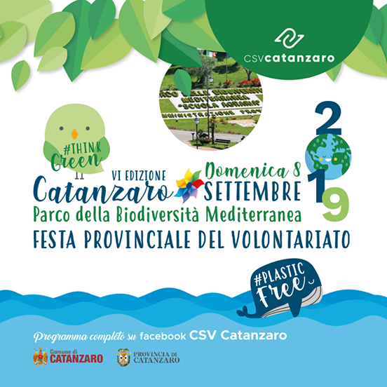 La festa del volontariato al Parco della Biodiversità di Catanzaro