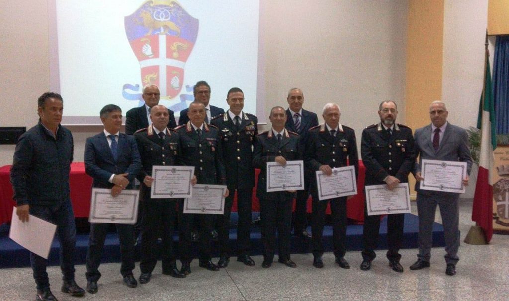 Catanzaro, Legione Carabinieri Calabria diversi militari insigniti della “Medaglia Mauriziana”