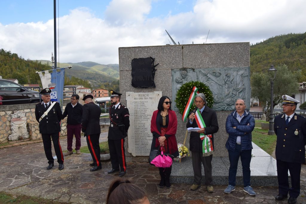 Bianchi, celebrata la “Giornata delle Forze Armate e dell’Unità Nazionale” (foto)