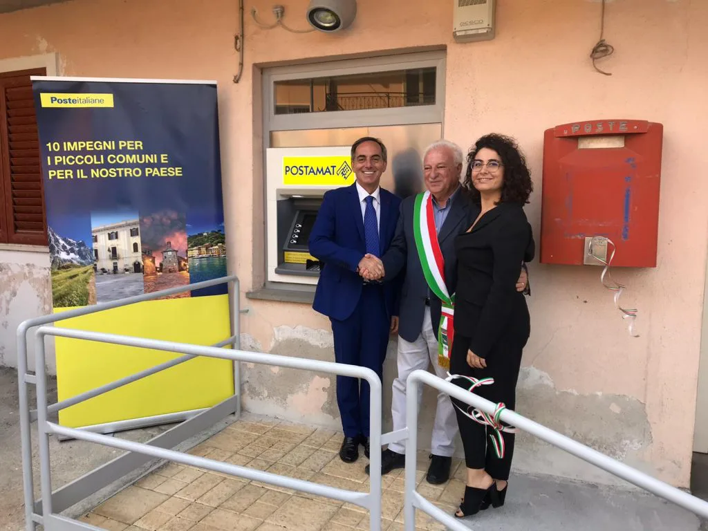 Poste Italiane, in funzione nuovo sportello Postamat a Sorbo San Basile