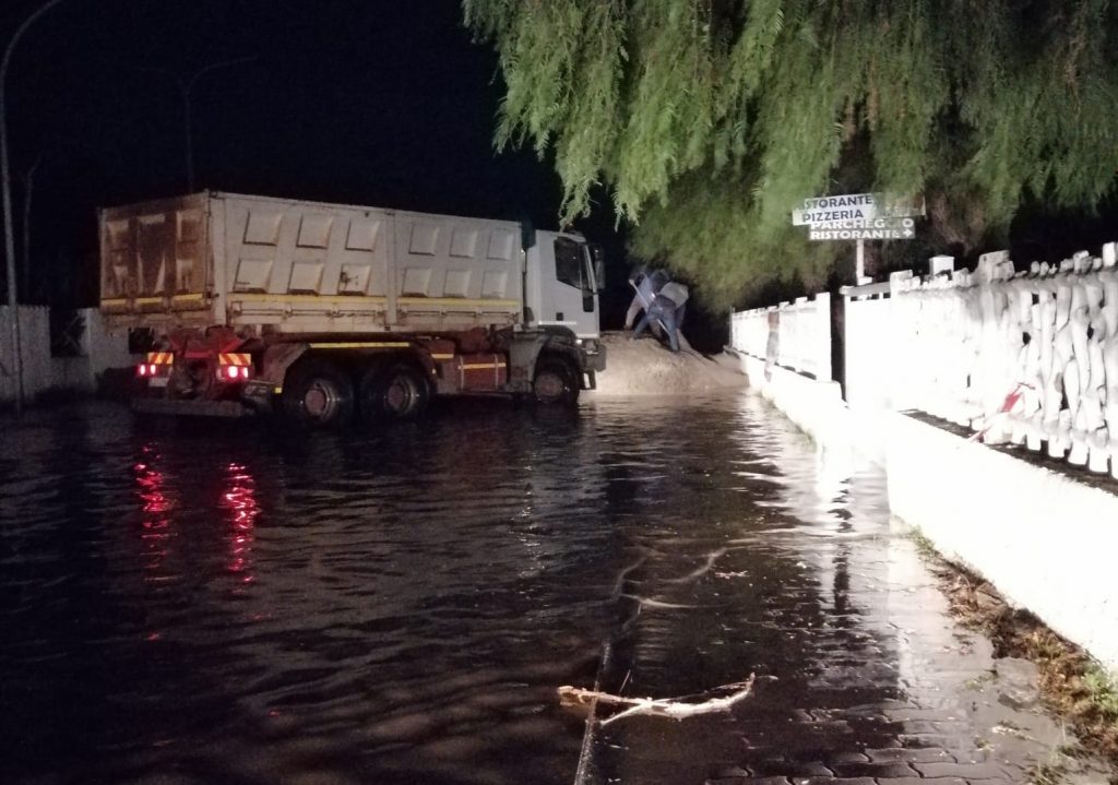 Nocera Terinese rinviata manifestazione (foto danni maltempo) “Il Titano Reventino”