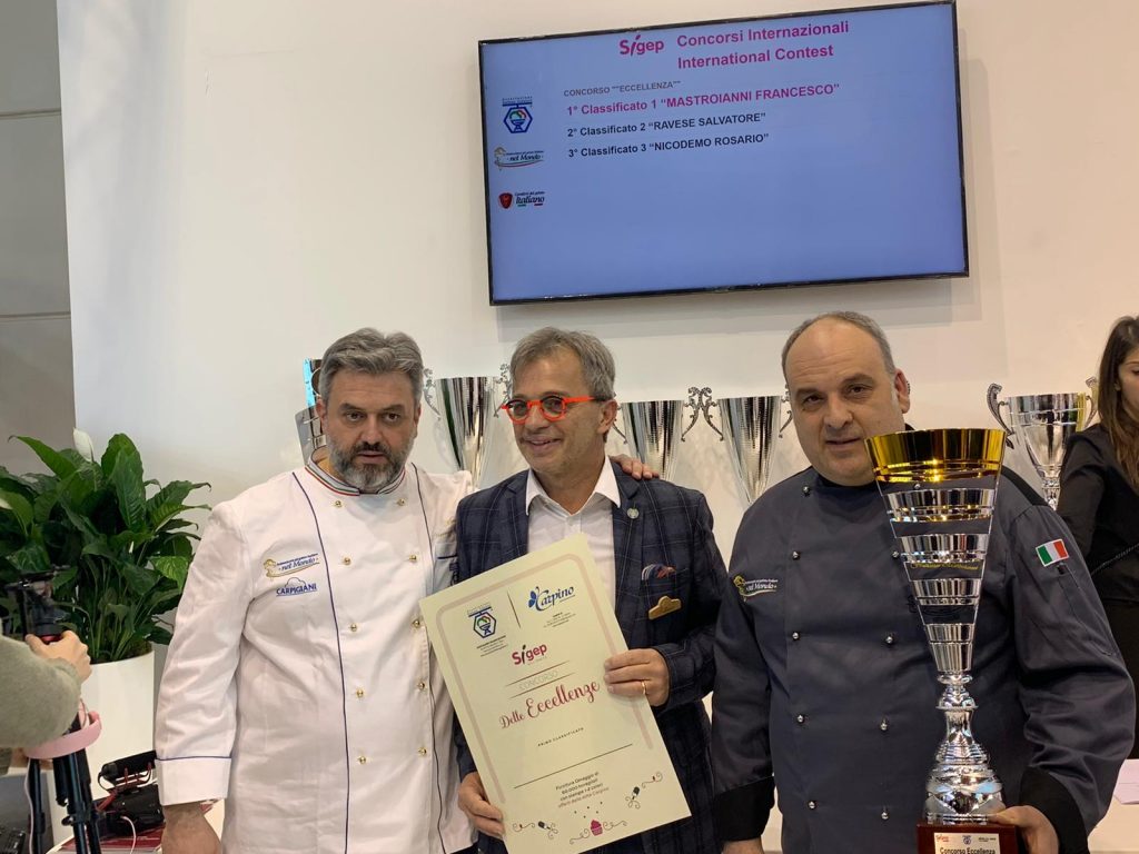 “Zagrumello”, il gusto del gelato creato da Francesco Mastroianni vince al Sigep di Rimini