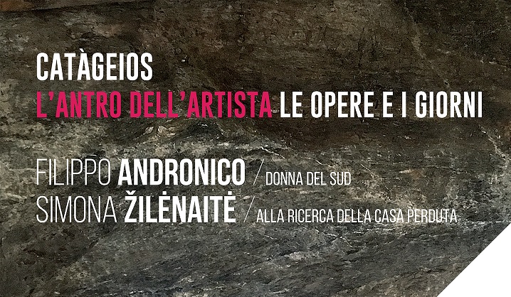 Filippo Andronico e Simona Žilėnaitė in mostra a Serrastretta per la rassegna artistica Catàgeios