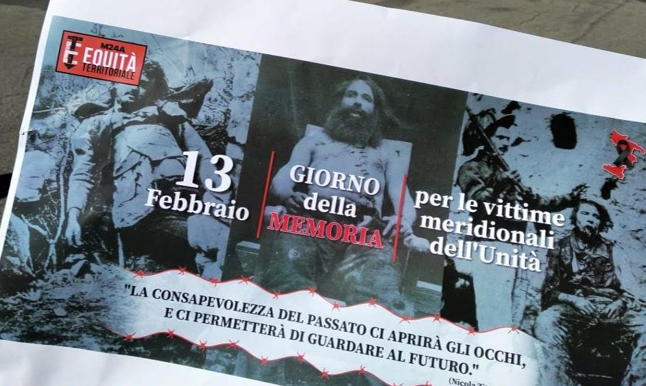 Commemorazione vittime dell’Unità d’Italia, comparsi manifesti per la prima volta in Calabria