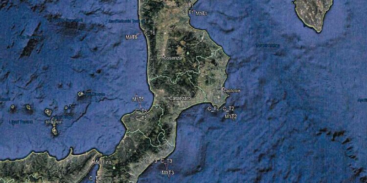 I risultati dello stato del mare della Calabria nei tratti delle Aree Marine Protette