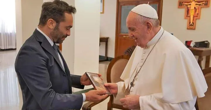 Presentata la piattaforma VatiVision. L’attore Francesco Castiglione in Vaticano: «Sono rimasto quasi senza fiato»