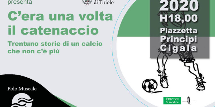 Stasera a Tiriolo “31 storie di un calcio che non c’è più” con Antonio Ludovico