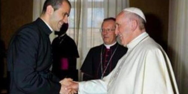 Don Fabio Salerno da Catanzaro, è il nuovo segretario personale di Papa Francesco