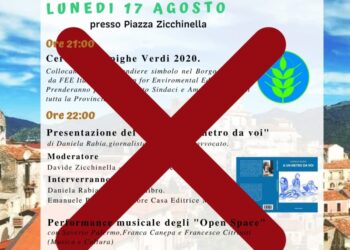 Sellia, il nuovo allarme covid fa saltare la cerimonia delle “Spighe verdi”