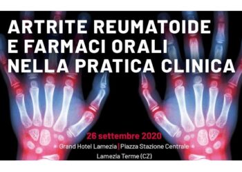 Salute, l’artrite reumatoide tema di un convegno medico a Lamezia il 26 settembre