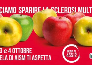 “La Mela di AISM” per la ricerca scientifica sulla sclerosi multipla
