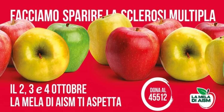 “La Mela di AISM” per la ricerca scientifica sulla sclerosi multipla