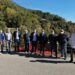 Pentone, consegnati i lavori del muretto di Carbasile